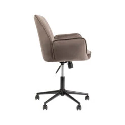 Bureaustoel Fluweel Met Armleuningen -Meubelverkoop kare design marisa bureaustoel fluweel met armleuningen 05