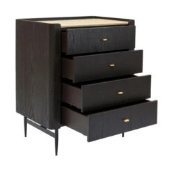 Zwarte Design Ladenkast -Meubelverkoop kare design milano zwarte design ladenkast 08