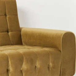 Gecapitonneerde Bank Retro -Meubelverkoop kare design milchbar 3 zitsbank 06