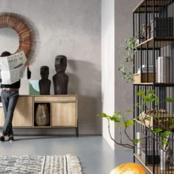 Open Metalen Wandkast -Meubelverkoop kare design modena open metalen wandkast 08