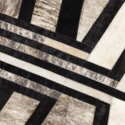 Design Vloerkleed Koehuid -Meubelverkoop kare design modern inca design vloerkleed koehuid 08