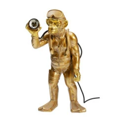 Gouden Duiker Aap Tafellamp