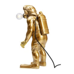 Gouden Duiker Aap Tafellamp -Meubelverkoop kare design monkey gold gouden duiker aap tafellamp 04