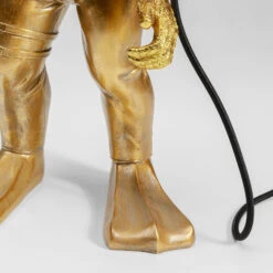 Gouden Duiker Aap Tafellamp -Meubelverkoop kare design monkey gold gouden duiker aap tafellamp 08