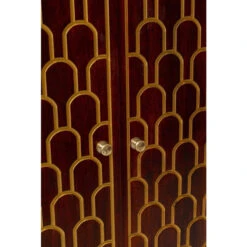 Kledingkast Mangohout Messing -Meubelverkoop kare design muskat kledingkast mangohout messing 08