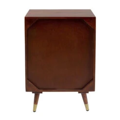 Mangohouten Wandkast Met Goud -Meubelverkoop kare design muskat mangohouten wandkast met goud 06