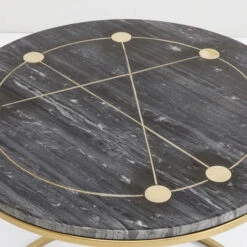 Bijzettafelset Messing Marmer 14 Bijzettafelset Messing Marmer -Meubelverkoop kare design mystic bijzettafelset messing marmer 83447 002