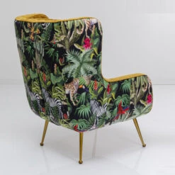 Okergele Fauteuil Jungle 13 Okergele Fauteuil Jungle -Meubelverkoop kare design nonna jungle okergele fauteuil jungle 04