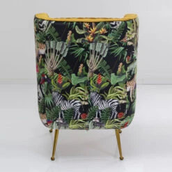 Okergele Fauteuil Jungle 14 Okergele Fauteuil Jungle -Meubelverkoop kare design nonna jungle okergele fauteuil jungle 05