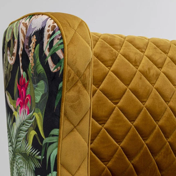 Okergele Fauteuil Jungle 9 Okergele Fauteuil Jungle - Afbeelding 7