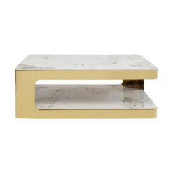 Design Salontafel Goud -Meubelverkoop kare design nube duo design salontafel goud 01