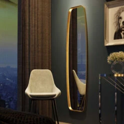 Design Spiegel Messing -Meubelverkoop kare design opera design spiegel messing 03