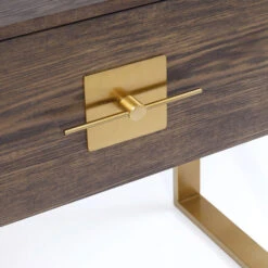 Open Wandkast Messing Met Hout -Meubelverkoop kare design osaka open wandkast messing met hout 83877 002