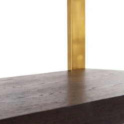 Open Wandkast Messing Met Hout -Meubelverkoop kare design osaka open wandkast messing met hout 83877 003