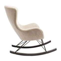 Gestoffeerde Schommelstoel -Meubelverkoop kare design oslo gestoffeerde schommelstoel 02