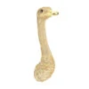 Wanddeco Struisvogel Goud -Meubelverkoop kare design ostrich gold wanddeco struisvogel goud 01 1