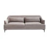 Velvet 3-zits Bank Lichtgrijs -Meubelverkoop kare design proud elegante 3 zits bank lichtgrijs 01