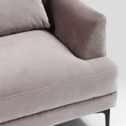 Velvet 3-zits Bank Lichtgrijs -Meubelverkoop kare design proud elegante 3 zits bank lichtgrijs 09