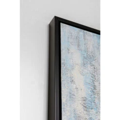 Groot Schilderij Blauw -Meubelverkoop kare design rain shower groot schilderij blauw 04