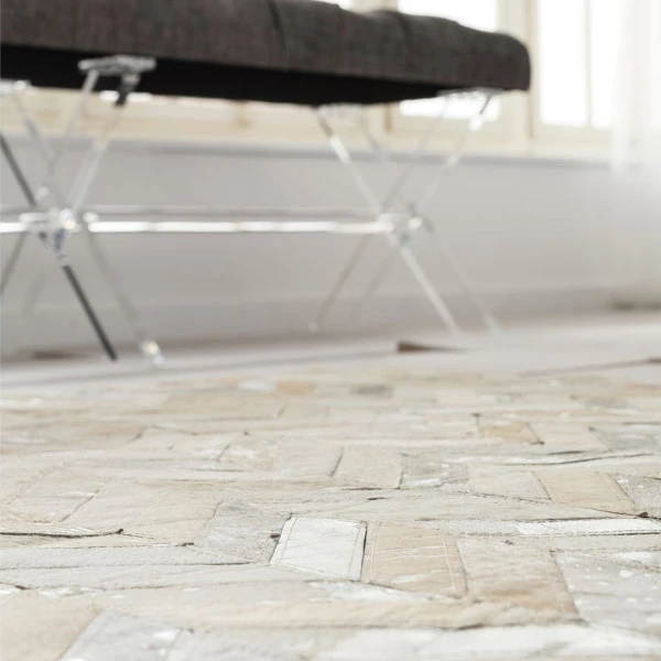 Licht Vloerkleed Koehuid 6 Licht Vloerkleed Koehuid - Afbeelding 4