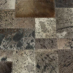 Koeienhuid Vloerkleed -Meubelverkoop kare design squares koeienhuid vloerkleed 03