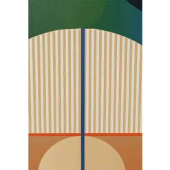 Abstract Schilderij Zonopkomst -Meubelverkoop kare design sunrise abstract schilderij zonopkomst 05