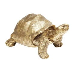 Gouden Deco Schildpad -Meubelverkoop kare design turtle gold gouden deco schildpad 02