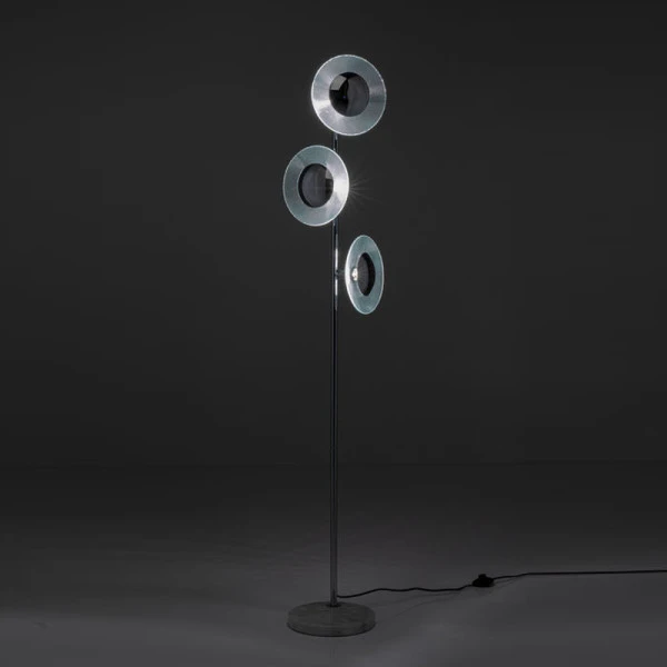 Chromen Design Vloerlamp 5 Chromen Design Vloerlamp - Afbeelding 3