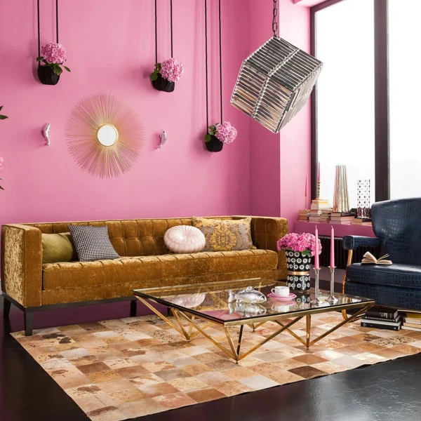 Vloerkleed Beige Goud 4 Vloerkleed Beige Goud - Afbeelding 2