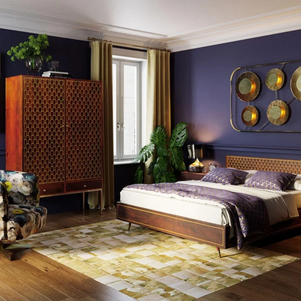 Vloerkleed Beige Goud 9 Vloerkleed Beige Goud - Afbeelding 7