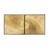 Gouden Wandpaneel Set