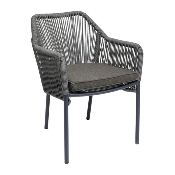 Grijze Tuinstoel Met Armleuning 3 Grijze Tuinstoel Met Armleuning