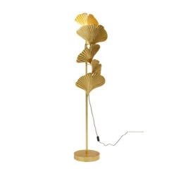 Gouden Vloerlamp Ginkgo