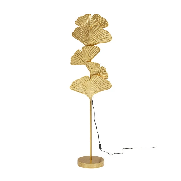 Gouden Vloerlamp Ginkgo 4 Gouden Vloerlamp Ginkgo - Afbeelding 2