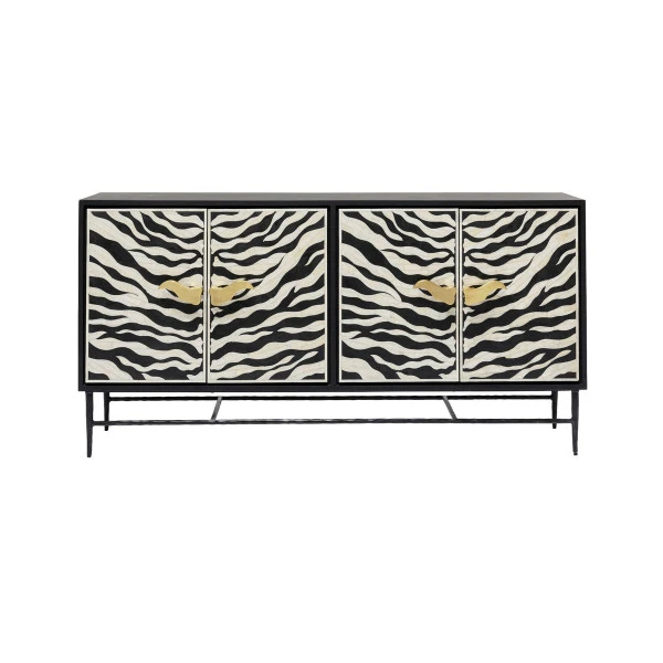 Design Dressoir Zwart Wit Zebra 3 Design Dressoir Zwart Wit Zebra