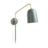 Groene Metalen Wandlamp -Meubelverkoop kave home audrie groene metalen wandlamp 01