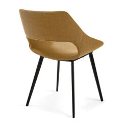 Eetkamerstoel Open Rug -Meubelverkoop kave home hest diner stoel stof 03