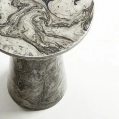 Bijzettafel Marmerglazuur -Meubelverkoop kave home kesbury kessler bijzettafel marmerglazuur 02