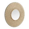 Ronde Spiegel Van Touw 2 Ronde Spiegel Van Touw -Meubelverkoop kave home klevin roseburg ronde spiegel met touwrand 01