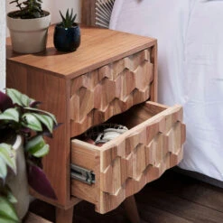 Houten Nachtkastje -Meubelverkoop kave home laforma cc0469m43 khaleesi houten nachtkastje 05