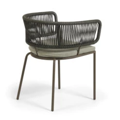 Tuinstoel Touw Met Armleuningen -Meubelverkoop kave home nadin moderne tuin eetstoel touw 03