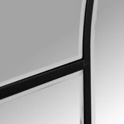 Boogspiegel Industrieel Zwart -Meubelverkoop kave home nediva grote boogspiegel 03