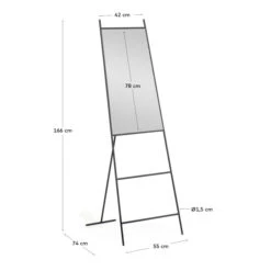 Staande Spiegel Minimalistisch -Meubelverkoop kave home norland staande spiegel minimalistisch 05
