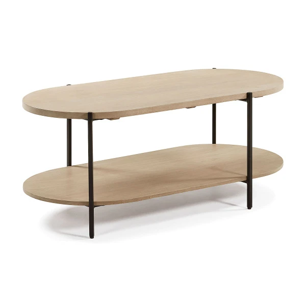 Salontafel Ovaal Mangohout 3 Salontafel Ovaal Mangohout