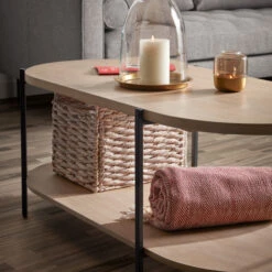 Salontafel Ovaal Mangohout 12 Salontafel Ovaal Mangohout -Meubelverkoop kave home palmia salontafel met dubbel blad 02 1