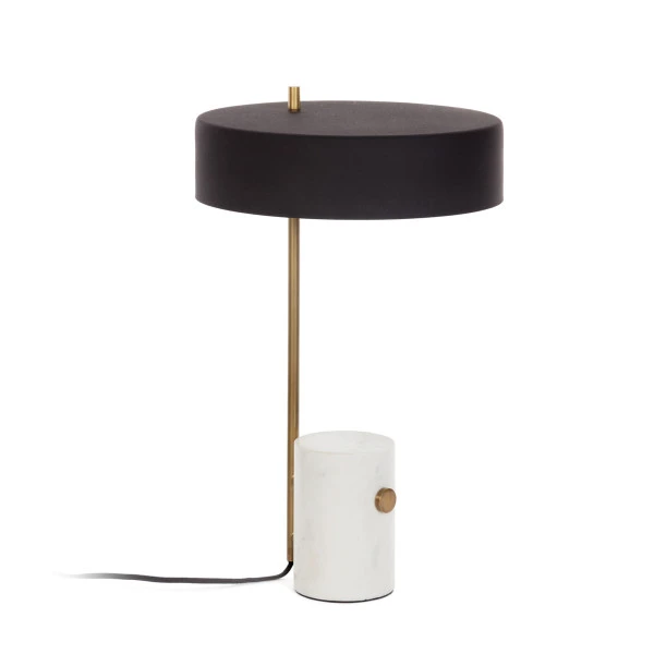 Tafellamp Mat Zwart En Marmer 3 Tafellamp Mat Zwart En Marmer