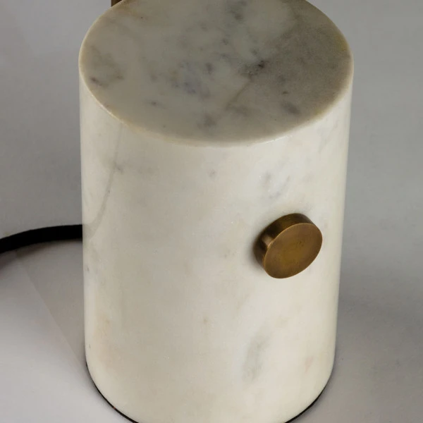 Tafellamp Mat Zwart En Marmer 8 Tafellamp Mat Zwart En Marmer - Afbeelding 6