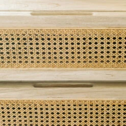 Rotan Webbing Ladekast 16 Rotan Webbing Ladekast -Meubelverkoop kave home rexit rotan webbing ladekast 6