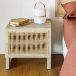 Rotan Webbing Nachtkastje -Meubelverkoop kave home rexit rotan webbing nachtkastje 10
