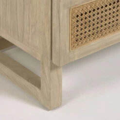 Rotan Webbing Smalle Ladekast -Meubelverkoop kave home rexit rotan webbing smalle ladekast 02
